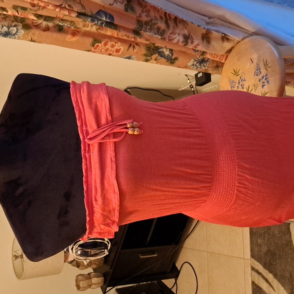 Strapless dress